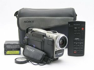 ★ハローカメラ★9036 SONY MiniDV Digital Handycam DCR-TRV10【本体とバッテリーのみ】 動作品 現状 1円スタート 即決有り