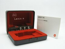 ★ハローカメラ★9213 Leitz LEICA R5 外箱.化粧箱.説明書.ストラップ【綺麗】ライカ 1円スタート 即決有り_画像3