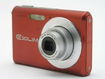 ★ハローカメラ★9406 CASIO EXILIM EX-Z60 レッド( 6.3-18.9mm F3.1-5.9 ) 600万画素 本体とバッテリーのみ 動作品 1円スタート 即決有り_画像4