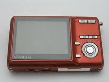 ★ハローカメラ★9406 CASIO EXILIM EX-Z60 レッド( 6.3-18.9mm F3.1-5.9 ) 600万画素 本体とバッテリーのみ 動作品 1円スタート 即決有り_画像6