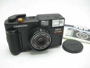 ★ハローカメラ★9118　チノン.CHINON 35F 35mm f3.8 (シャッター.ストロボ動作OK) 取説有り 動作品 1円スタート 即決有り