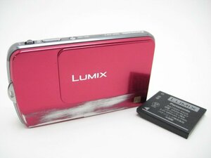 ★ハローカメラ★9176 Panasonic DMC-FP7 1600万画素：【本体とバッテリーのみ】 動作品 現状 1円スタート 即決有り