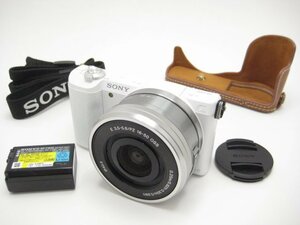 ★ハローカメラ★9298 SONY α5100 16-50mm E3.5-5.6/PZ (2430万画素/AF動作OK) 【本体とバッテリーのみ】 動作品 現状 1円スタート 即決