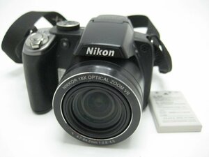 ★ハローカメラ★9363 Nikon COOLPIX P80/光学18xズーム (1010万画素)【本体とバッテリーのみ】 動作品 現状 1円スタート 即決有り