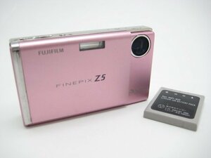 ★ハローカメラ★9407 FUJI FINEPIX Z5 ピンク/630万画素.XDカード使用 【本体とバッテリーのみ】 動作品 現状 1円スタート 即決有り