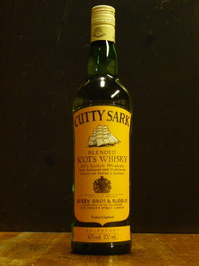 「カティーサーク」CUTTY SARK 旧ボトル（1990年代あたりか）SCOT WHISKY 700ml 40％ ハイランドパーク マッカラン グレンロセス CS-0122-B