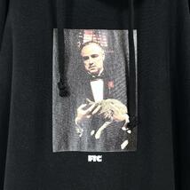 美品★XL★FTC エフティーシー THE GODFATHER HOODY ゴッドファーザー プルオーバーパーカーパーカー 黒 ブラック_画像8