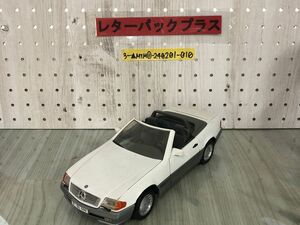 3-▲1/18スケール 現状品 Road Tough ロードタフ Mercedes BENZ 500SL メルセデスベンツ ホワイト 白 ミニカー 背もたれカタカタします