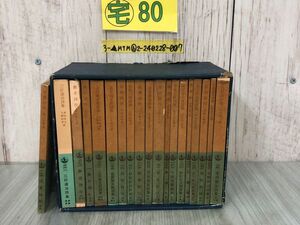 3-▲全19冊揃い 岩波文庫 日本の詩 専用函付き 昭和47~48年 島崎藤村 高村光太郎 宮沢賢治 三好達治 詩集 詩抄 函壊れ・書き込みあり