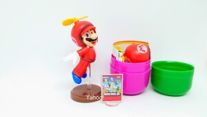 チョコエッグ ⑧New スーパーマリオブラザーズ Wii プロペラマリオ フィギュア Nintendo mario 任天堂 2008 35th 35周年