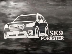 フォレスター 車体ステッカー SK9 スバル SUV 車高短仕様