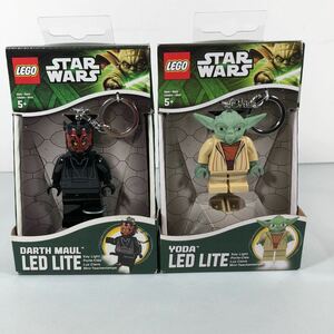 LEGO STARWARS YODA DARTH MAUL LED LITE レゴ スターウォーズ キーライト キーホルダー ヨーダ ダースモール