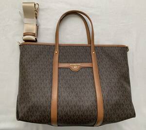 【送料無料】未使用 タグ付 MICHAEL KORS マイケルコース 2way トートバッグ ショルダーバッグ/新品