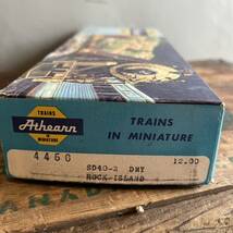 【USA vintage】Athearn ROCK ISLAND 蒸気機関車模型　汽車　模型　コレクション　ディスプレイ　アメリカ　ビンテージ_画像6