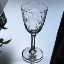 極稀少オールドバカラ baccarat モリエール Moliereワイングラス☆フランスアンティーク定番品_画像2