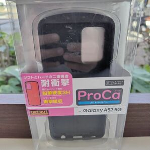 RT-GA52AC3/B (ブラック) Galaxy A52 5G用 耐衝撃ケース