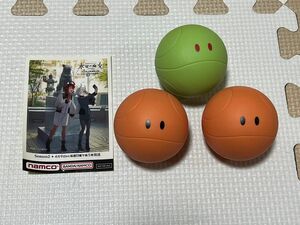 【新品】namco限定ハロボール オレンジ＆緑＆水星の魔女機動戦士ガンダムステッカー