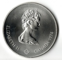 モントリオール記念銀貨　５ドル　月桂樹_画像2