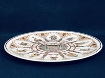 Wedgwood ウェッジウッド 大皿 プレート 英国製 1970年代 絵皿 アンティーク 食器 レア プレートハンガー 直径26㎝ 大皿 中古 保管品_画像5
