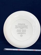 Wedgwood ウェッジウッド 大皿 プレート 英国製 1970年代 絵皿 アンティーク 食器 レア プレートハンガー 直径26㎝ 大皿 中古 保管品_画像6