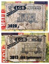  LGB LEHMANN レーマン 4点セット Gゲージ 1205W 1215W 3013 3020 車両 線路 鉄道模型 ドイツ製 箱付き 中古 現状品 動作未確認_画像8