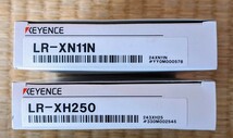 (新品未使用未開封) KEYENCE CMOSレーザセンサ ヘッドLR-XH250 とセンサアンプLR-XN11Nのセット_画像1