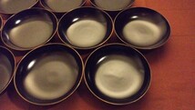 輪島塗　漆器　木製　豆皿　菓子皿　蔵出し　１０客_画像3