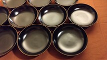 輪島塗　漆器　木製　豆皿　菓子皿　アンティーク輪島塗　蔵出し　１０客_画像3