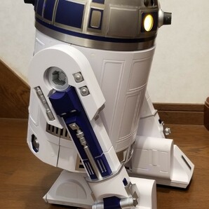 1/2サイズ 基本動作OK STARWARS スターウォーズ R2-D2 ディアゴスティーニ ドロイド 充電アダプター付 ライトセーバー付 デアゴスティーニの画像5