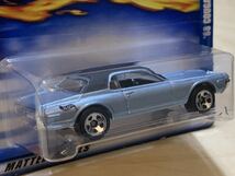 【新品：未開封】HOT WHEELS ホットウィール 1968年 マーキュリー クーガー / Mercury Cougar [アイスブルー/ブラック]_画像8