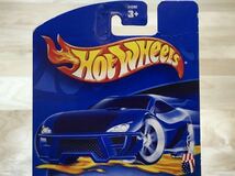 【カード汚れあり：未開封】HOT WHEELS ホットウィール 1986年 シボレー エルカミーノ / EL CAMINO [ホワイト/星条旗・ファイヤーパターン]_画像2