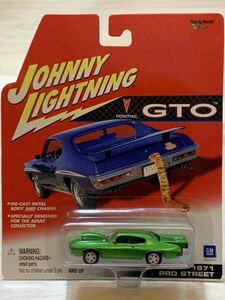 【ホワイトライトニング/新品：未開封】ジョニーライトニング 1971年 ポンティアック GTO プロストリート / PONTIAC GTO PRO STREET