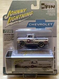 【新品：未開封】ジョニーライトニング クローワー・カム 1965年 シェビー ピックアップ / Crower Cams Chevy Pickup [シルバー＆ホワイト]