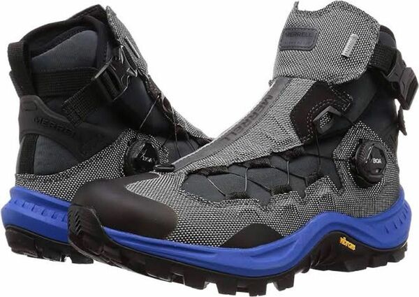 メレルスノーブーツ Thermo Rogue2 Boa Mid Gore-Tex メンズ Iron 25.5 cm 2E