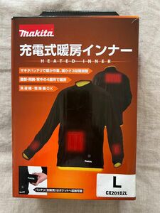 マキタ　 充電式暖房インナー　Ｌ　美品　暖房 makita