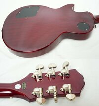 ★Epiphone Inspired By Gibson★Les Paul Studio (Wine Red) 2022年製 状態良好 現行モデル カラマズーヘッドストック★_画像4