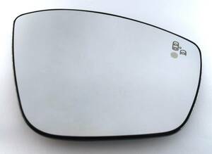 ( including carriage ) Peugeot 308 508 208 2008* Citroen C4 C3 door mirror glass right side BSA specification [ new goods ]