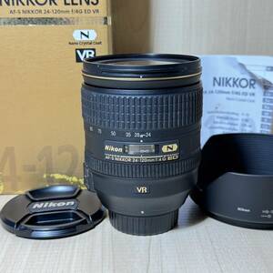 Nikon AF-S NIKKOR 24-120mm F4 G ED VR 元箱付 #596