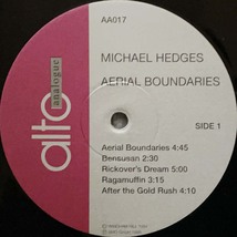 Michael Hedges「Aerial Boundaries」Alto Analogue 180g重量盤 マイケル・ヘッジス_画像4