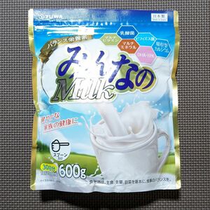 ■ユーワ みんなのMilk 600g バランス栄養素 成人向け粉ミルク カルシウム■