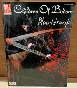 Children Of Bodom『Blooddrunk』ギター・ボーカルスコア　バンドスコア　輸入品