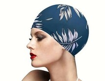 【Swiming Cap】カラフル　スイミングキャップ　水泳　帽子　 スイムキャップ　オシャレ_画像1