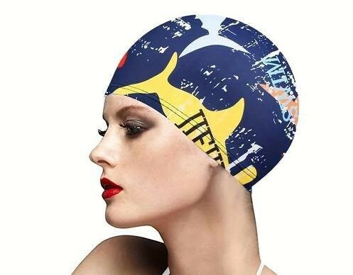 【Swiming Cap】カラフル　スイミングキャップ　水泳　帽子　スイムキャップ