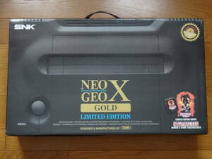 希少 ネオジオX NEOGEO X GOLD LIMITED EDITION 新品 未開封