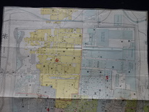 戦前　古地図　中国　山西省　山西市街図　詳細図　満州　古書　資料_画像2