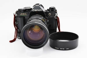 キャノンCanon AE-1 Program 35mm SLR フィルムカメラ w/ Canon New FD 35-105mm f/3.5 レンズ 2023536