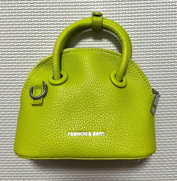 ミニバッグ ハンドバッグ ショルダーバッグ 黄緑色