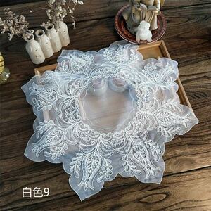 Art hand Auction New Elegant Embroidery Lace Cover Multi Cover Dustproof Elegant 55cm White Vase Cover Furniture Dustproof Cover Home Decoration, handmade works, kitchen supplies, table cloth