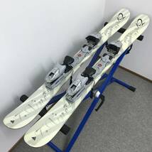 K2 T:Nine T-Luv 117cm MARKER 調整ビンディング ツインチップ ミッドスキー ショートスキー T-Nine TLuv マーカー_画像1