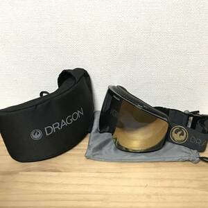 超美品◆1回使用のみ◆2022◆ケース付◆DRAGON PXV ASIAN-FIT ゴーグル LUMA LENS ミラー ドラゴン アジアンフィット スノーボード スノボ